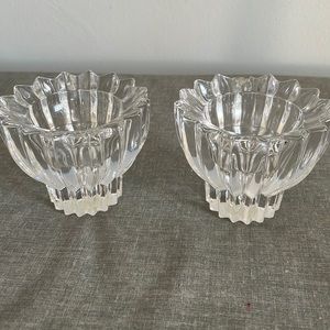 Mikasa candle holders